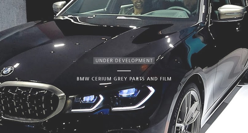 BMW CERIUM GREY PARTS & FILM